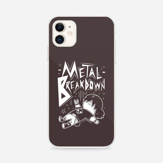 Metal Breakdown-iphone snap phone case-Domii