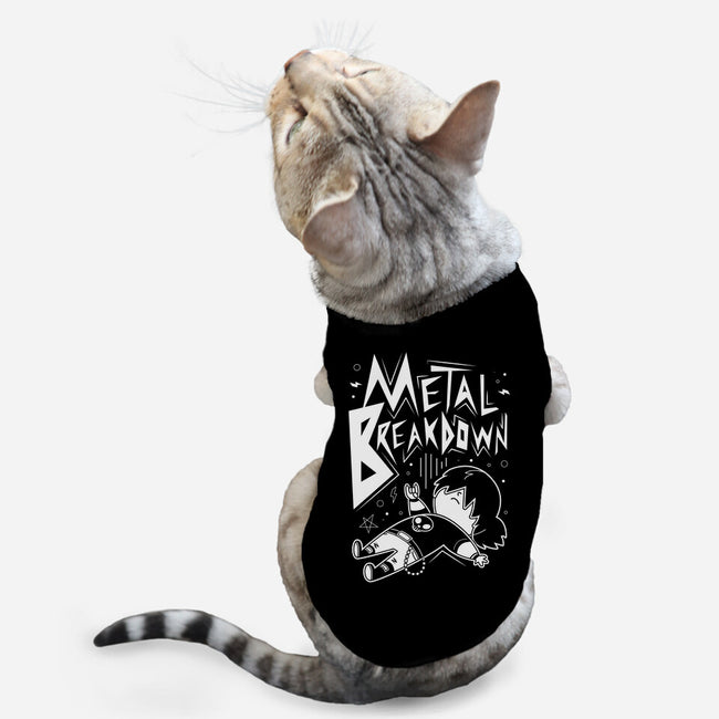 Metal Breakdown-cat basic pet tank-Domii