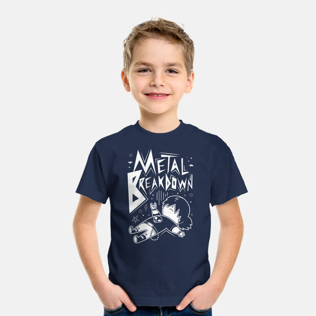 Metal Breakdown-youth basic tee-Domii