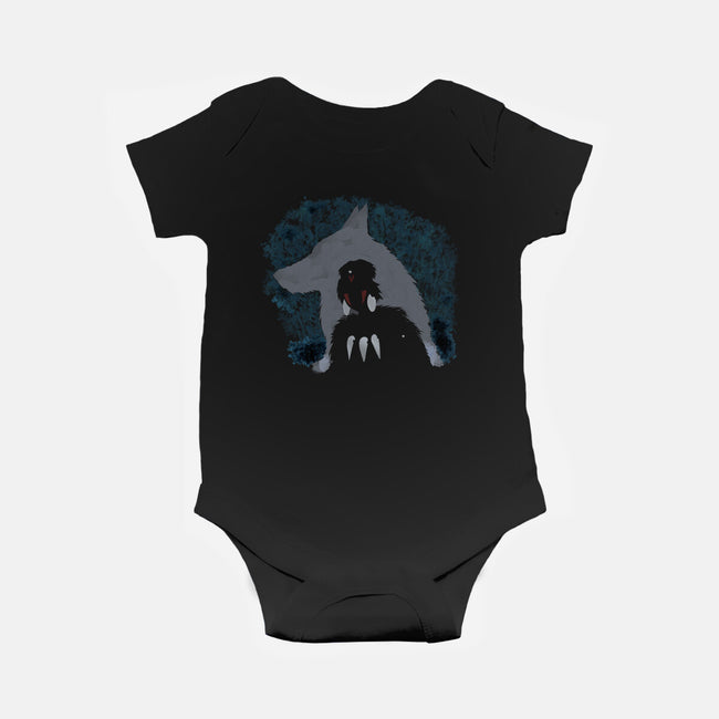 Forest Princess-baby basic onesie-intheo9