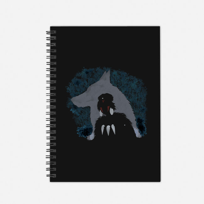 Forest Princess-none dot grid notebook-intheo9