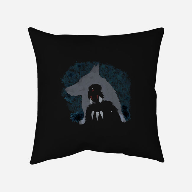 Forest Princess-none removable cover w insert throw pillow-intheo9