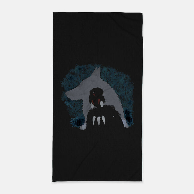 Forest Princess-none beach towel-intheo9