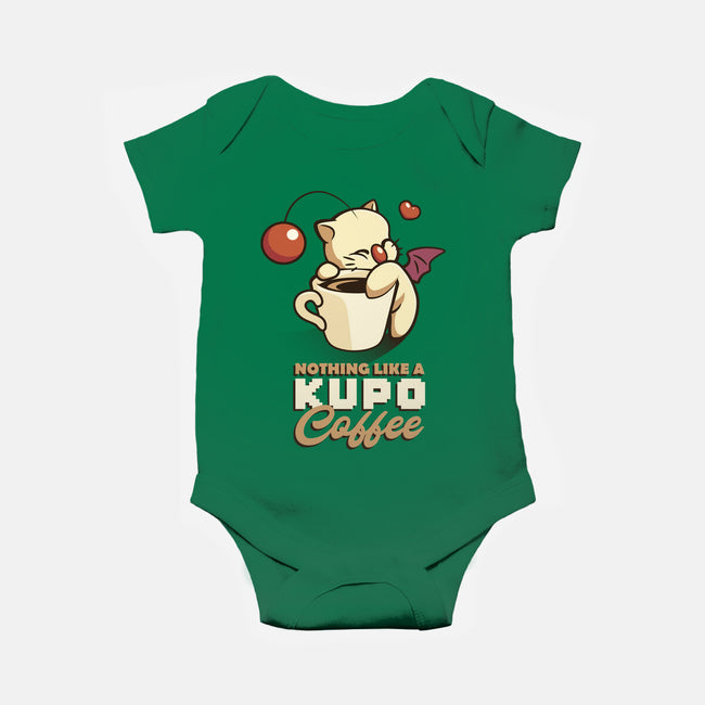 Nothing Like A Kup-O-Coffee-baby basic onesie-Sergester