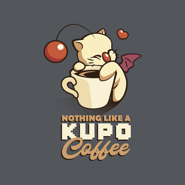 Nothing Like A Kup-O-Coffee-womens basic tee-Sergester
