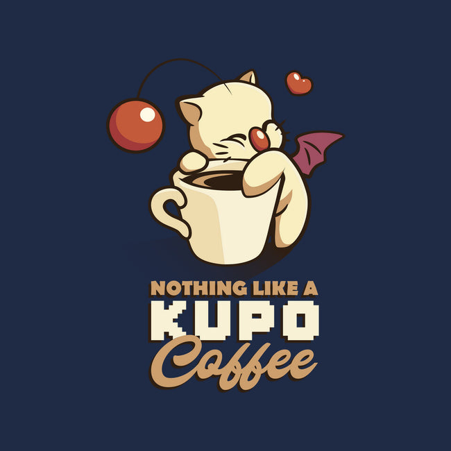 Nothing Like A Kup-O-Coffee-womens basic tee-Sergester