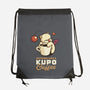 Nothing Like A Kup-O-Coffee-none drawstring bag-Sergester