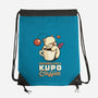 Nothing Like A Kup-O-Coffee-none drawstring bag-Sergester