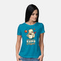 Nothing Like A Kup-O-Coffee-womens basic tee-Sergester