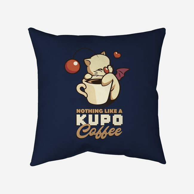 Nothing Like A Kup-O-Coffee-none removable cover w insert throw pillow-Sergester