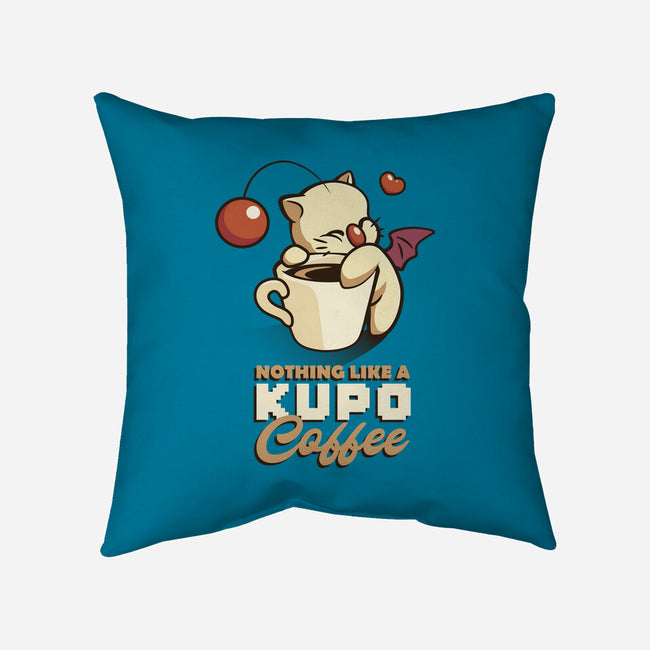 Nothing Like A Kup-O-Coffee-none removable cover w insert throw pillow-Sergester