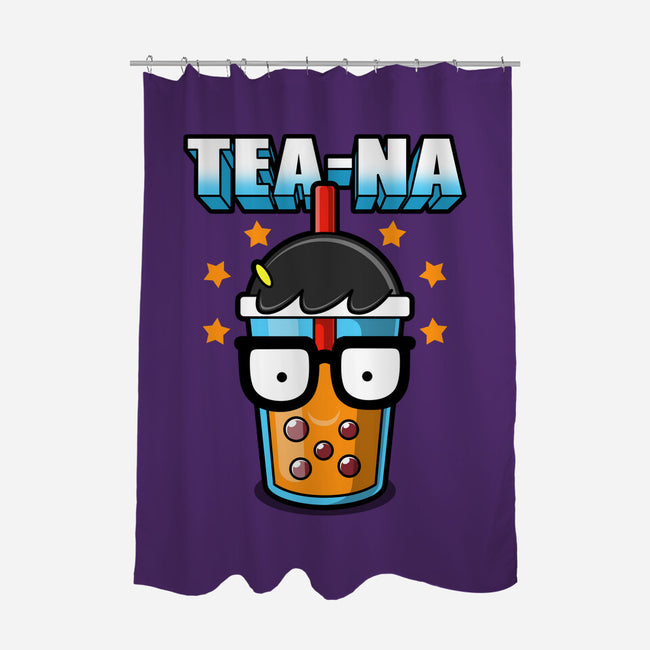 Tea-Na-none polyester shower curtain-Boggs Nicolas