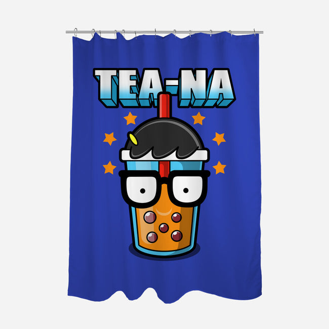 Tea-Na-none polyester shower curtain-Boggs Nicolas