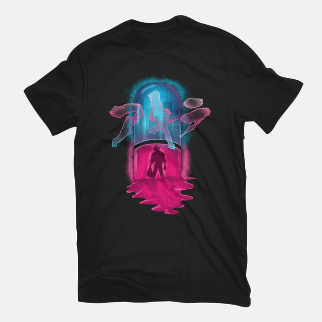 Neo-Tokyo Pill-mens premium tee-Wookie Mike