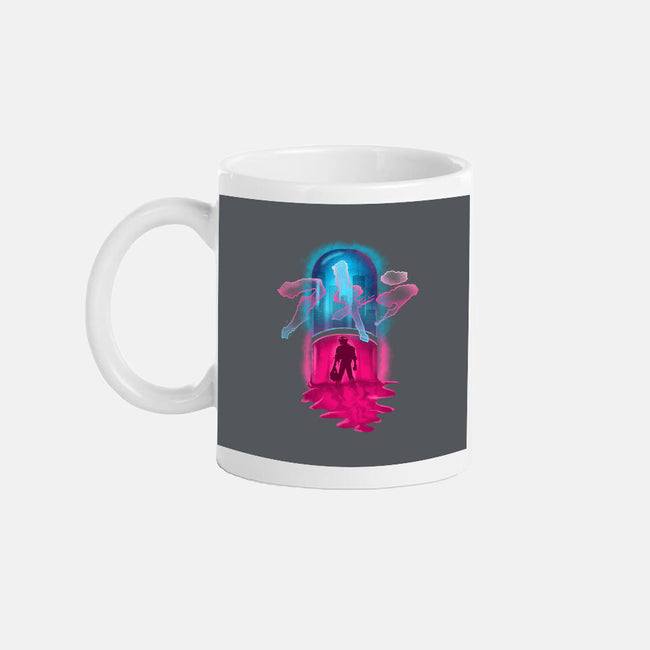 Neo-Tokyo Pill-none glossy mug-Wookie Mike