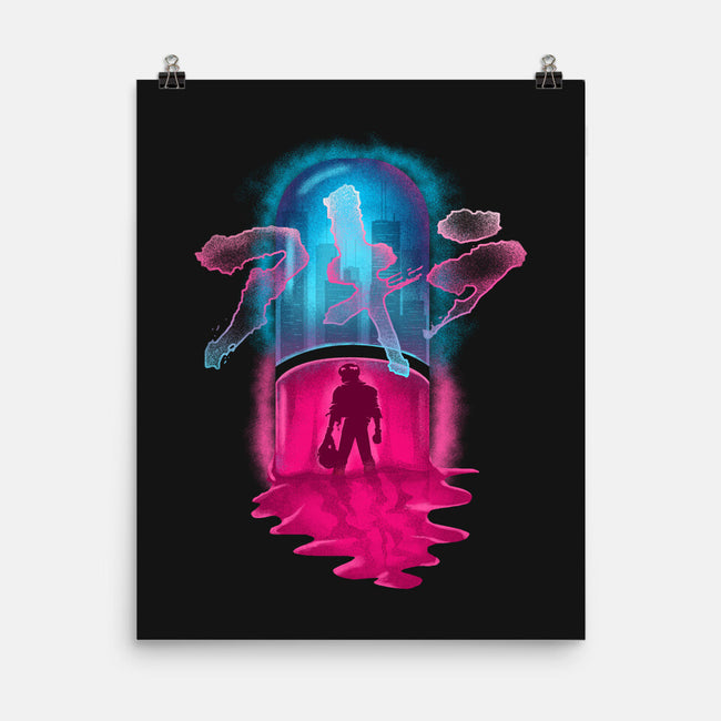 Neo-Tokyo Pill-none matte poster-Wookie Mike