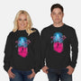 Neo-Tokyo Pill-unisex crew neck sweatshirt-Wookie Mike