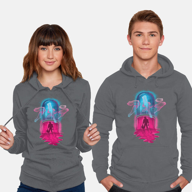 Neo-Tokyo Pill-unisex pullover sweatshirt-Wookie Mike