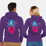 Neo-Tokyo Pill-unisex zip-up sweatshirt-Wookie Mike