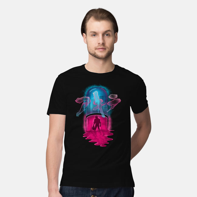 Neo-Tokyo Pill-mens premium tee-Wookie Mike