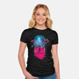 Neo-Tokyo Pill-womens fitted tee-Wookie Mike