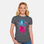 Neo-Tokyo Pill-womens fitted tee-Wookie Mike