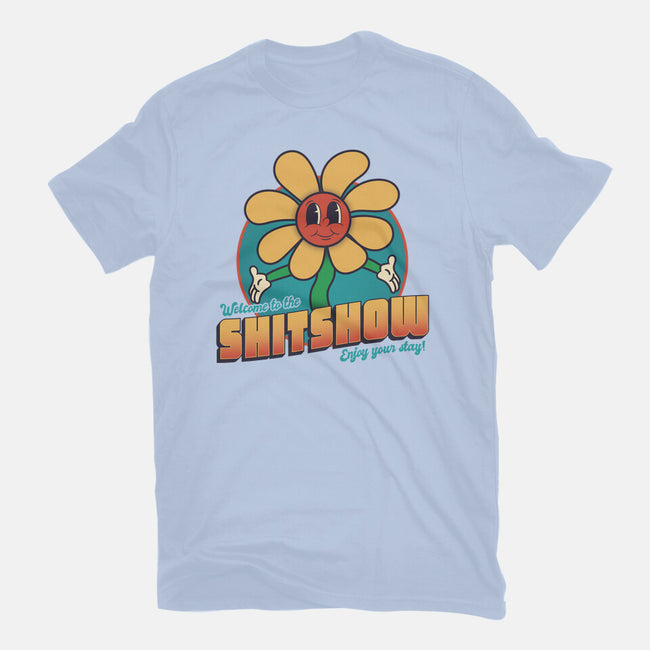 Welcome To The Shitshow!-womens basic tee-RoboMega