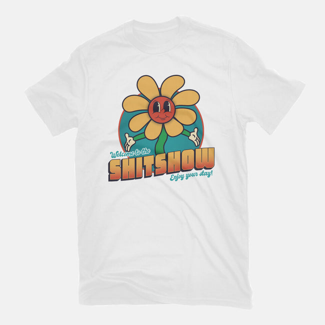 Welcome To The Shitshow!-youth basic tee-RoboMega