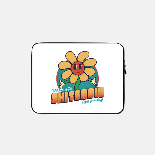 Welcome To The Shitshow!-none zippered laptop sleeve-RoboMega