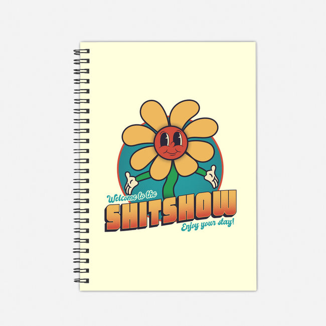 Welcome To The Shitshow!-none dot grid notebook-RoboMega