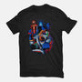 Earthworm Groovy!-mens heavyweight tee-Bruno Mota