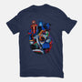 Earthworm Groovy!-mens heavyweight tee-Bruno Mota
