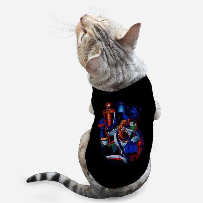 Earthworm Groovy!-cat basic pet tank-Bruno Mota