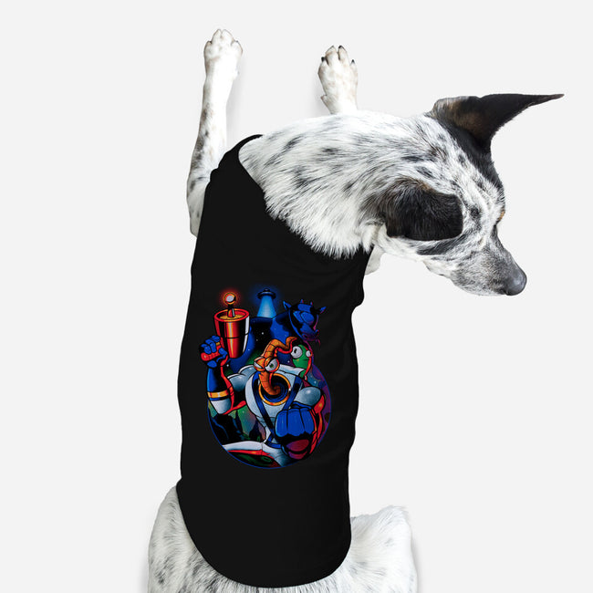 Earthworm Groovy!-dog basic pet tank-Bruno Mota