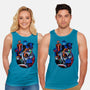 Earthworm Groovy!-unisex basic tank-Bruno Mota