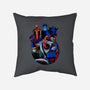 Earthworm Groovy!-none non-removable cover w insert throw pillow-Bruno Mota