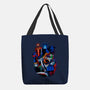 Earthworm Groovy!-none basic tote-Bruno Mota