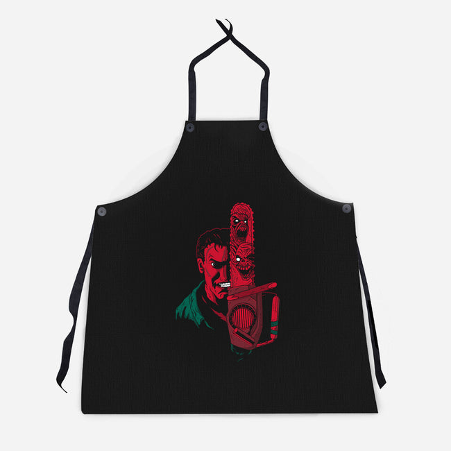 Ashley-unisex kitchen apron-DinoMike