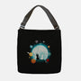 Moon Cat Planets-none adjustable tote-Vallina84