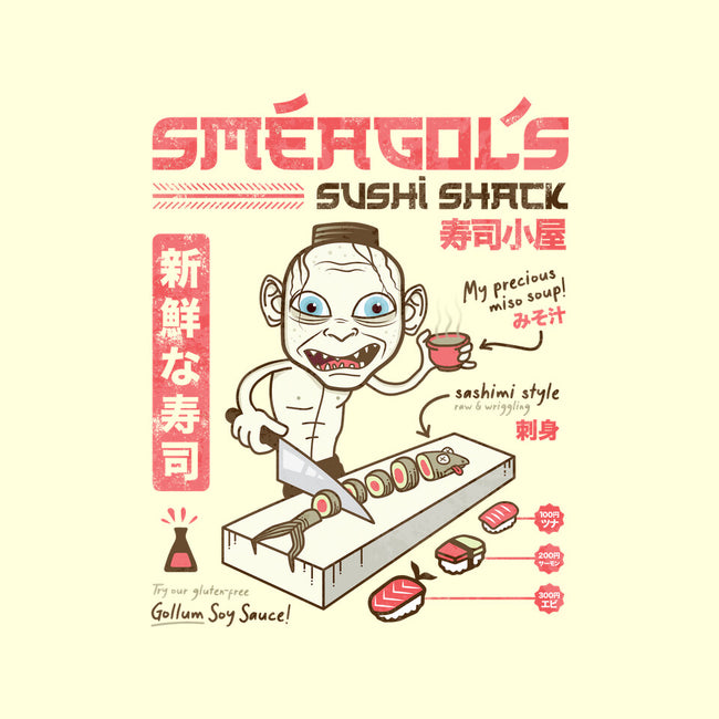 Smeagol's Sushi Shack-unisex basic tank-hbdesign