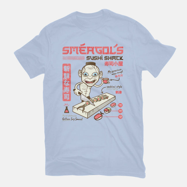 Smeagol's Sushi Shack-mens basic tee-hbdesign