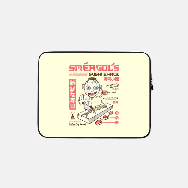 Smeagol's Sushi Shack-none zippered laptop sleeve-hbdesign