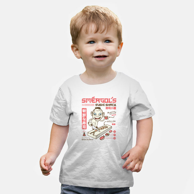 Smeagol's Sushi Shack-baby basic tee-hbdesign