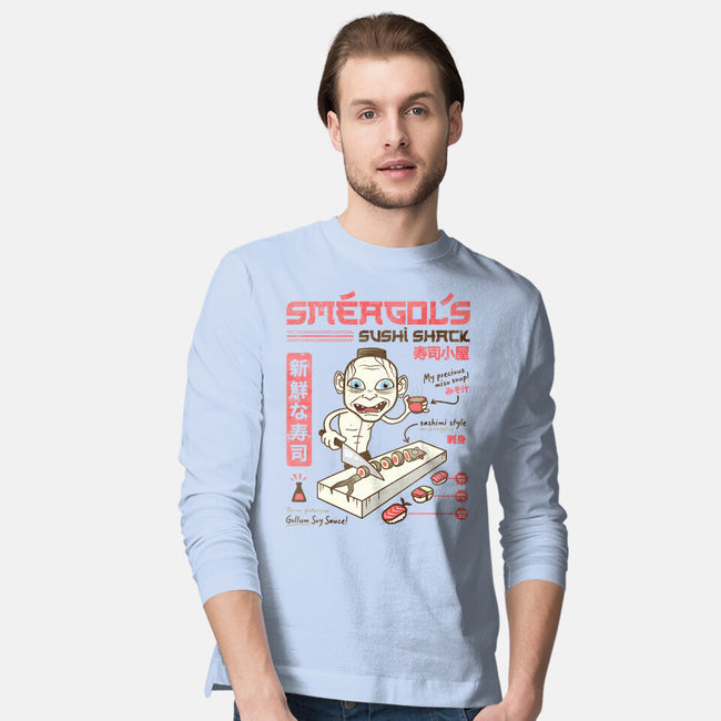 Smeagol's Sushi Shack-mens long sleeved tee-hbdesign