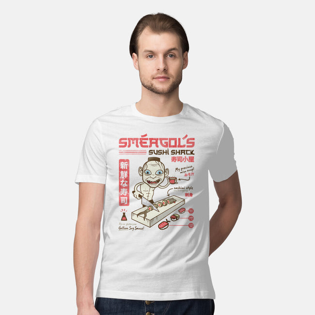 Smeagol's Sushi Shack-mens premium tee-hbdesign