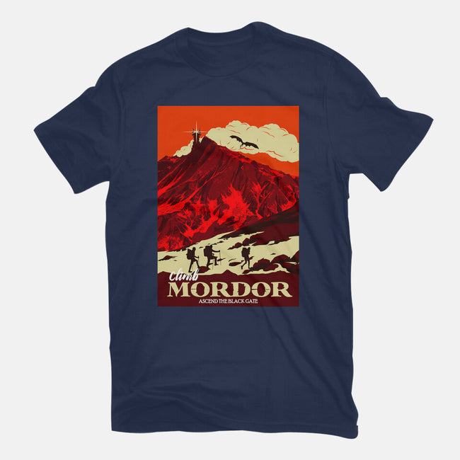 Climb Mordor-womens basic tee-heydale