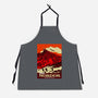 Climb Mordor-unisex kitchen apron-heydale