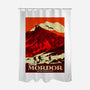 Climb Mordor-none polyester shower curtain-heydale