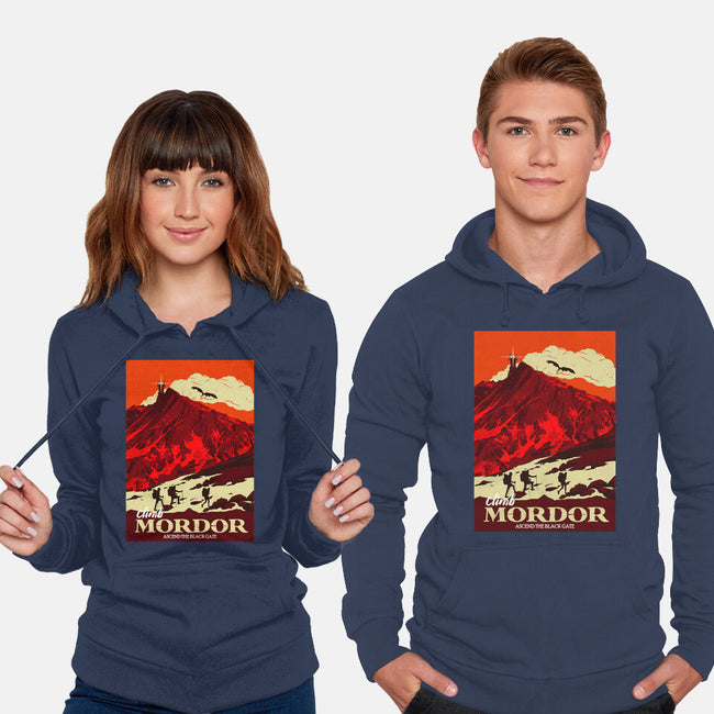 Climb Mordor-unisex pullover sweatshirt-heydale