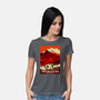Climb Mordor-womens basic tee-heydale